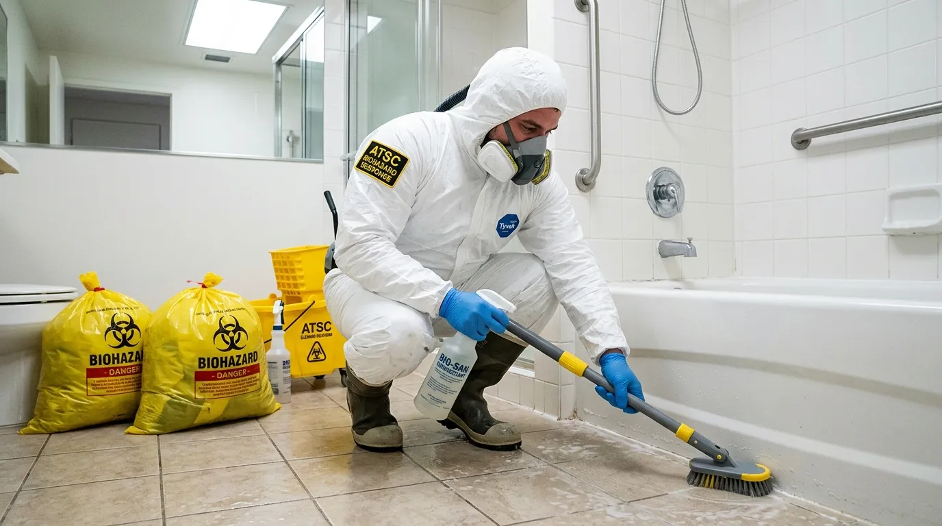 Decontamination equipment deployed for Blood Cleanup in Payson